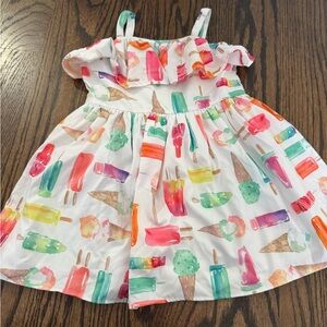 Kate Spade Ice Cream Print Kids Dress